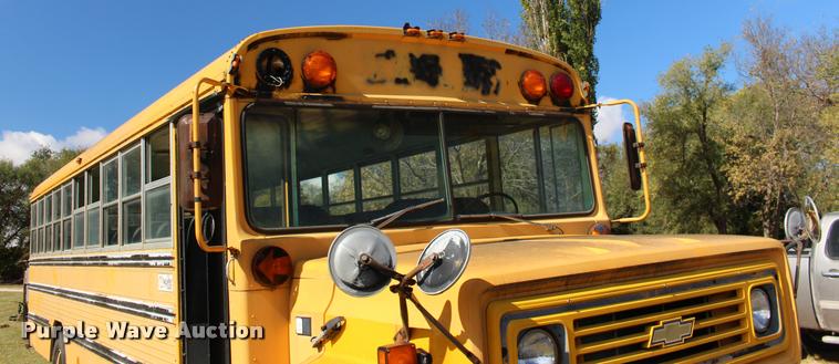 image for item DA4277 1986 Chevrolet C60 bus