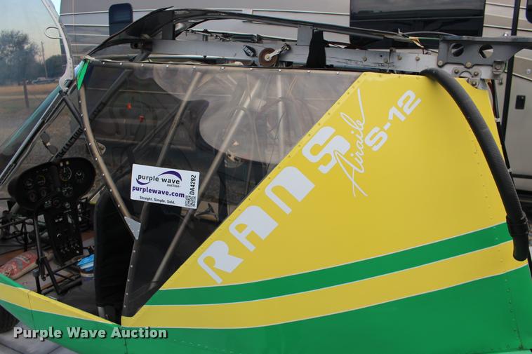 image for item DA4292 2000 Rang S12 ultra light airplane