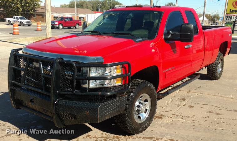 image for item DA4366 2009 Chevrolet Silverado 3500HD Ext. Cab pickup truck