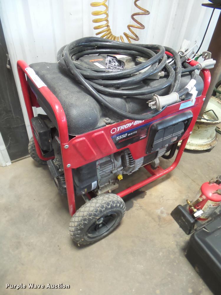image for item DA9501 Troy-Bilt generator