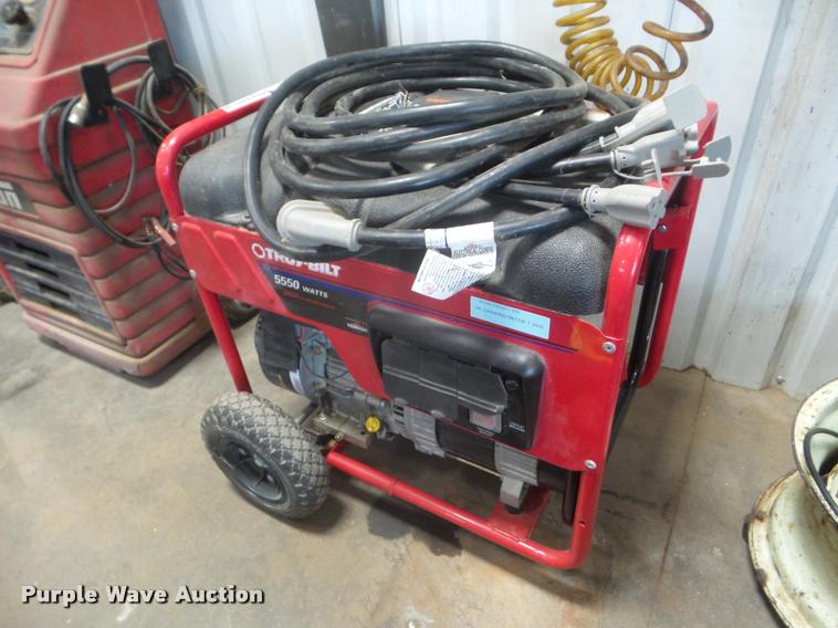 image for item DA9501 Troy-Bilt generator