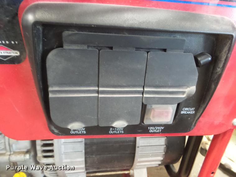 image for item DA9501 Troy-Bilt generator