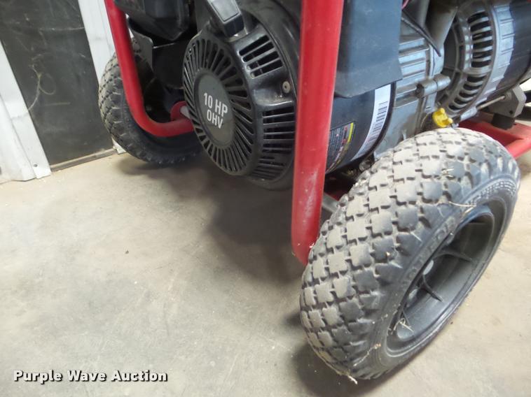 image for item DA9501 Troy-Bilt generator