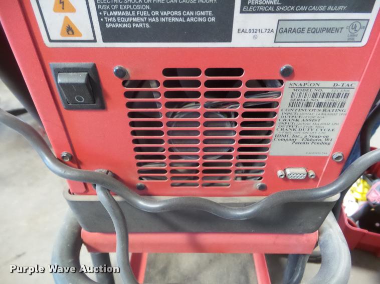 image for item DA9506 Snap-on D Tac diagnostic tester and charger