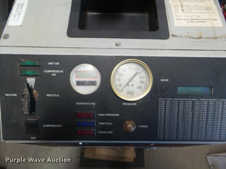 image for item DA9508 Snap-on Eco-134 refrigerant recovery/recycler