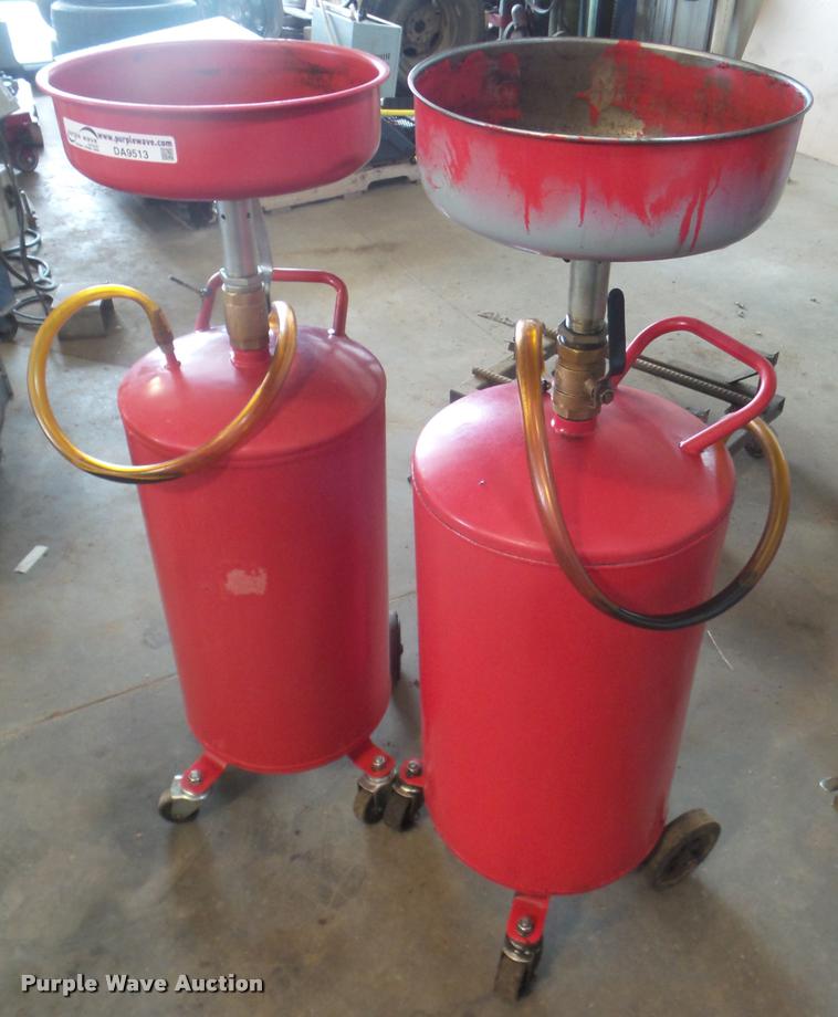 image for item DA9513 (2) fluid drain tanks