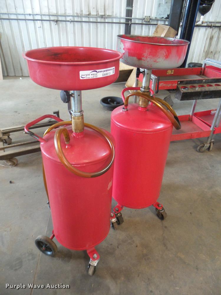 image for item DA9513 (2) fluid drain tanks