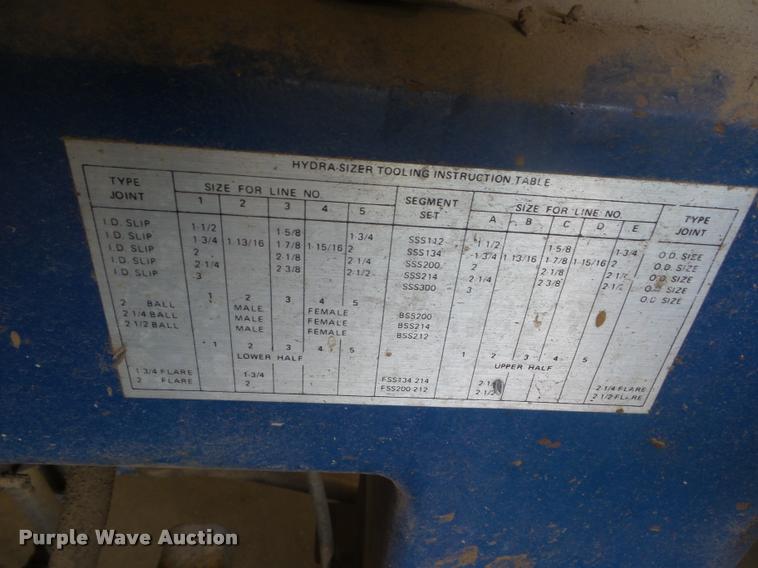 image for item DA9515 American Blue Boy pipe bender