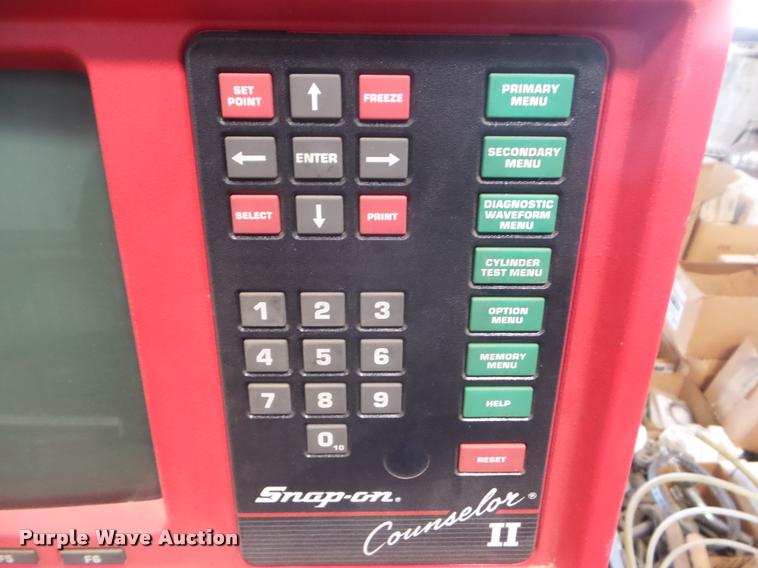 image for item DA9516 Snap-on Counselor II digital oscilloscope