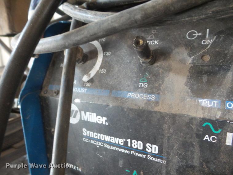 image for item DA9559 Miller Syncrowave 180SD tig welder