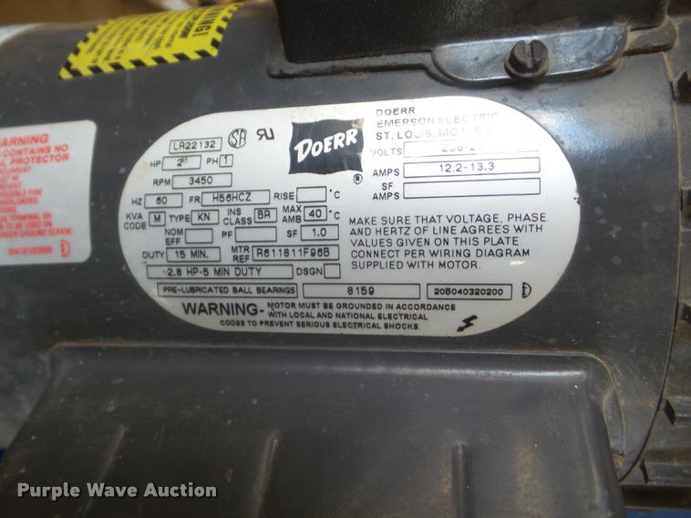 image for item DA9568 Worth equal arm low profile automotive hoist