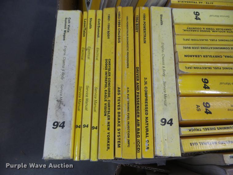 image for item DA9601 Automotive service manuals