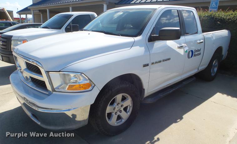 image for item DB3596 2012 Dodge Ram 1500 Quad Cab pickup truck