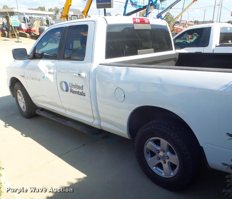 image for item DB3596 2012 Dodge Ram 1500 Quad Cab pickup truck