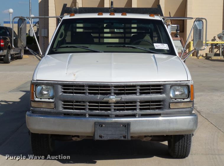image for item DB4561 1999 Chevrolet 3500 flatbed pickup truck