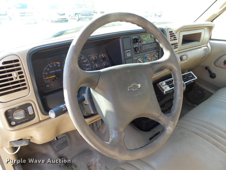 image for item DB4561 1999 Chevrolet 3500 flatbed pickup truck