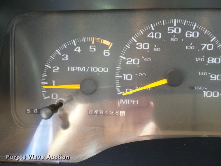 image for item DB4561 1999 Chevrolet 3500 flatbed pickup truck