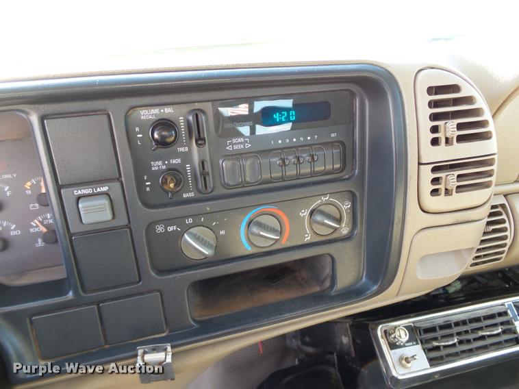 image for item DB4561 1999 Chevrolet 3500 flatbed pickup truck