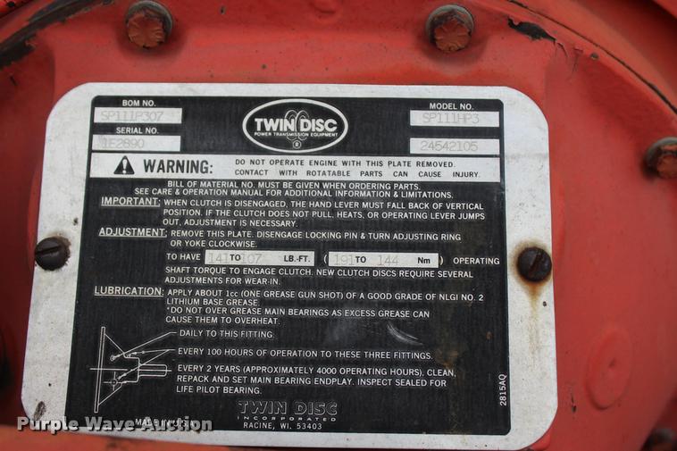 image for item J4341 Morbark 13 wood chipper