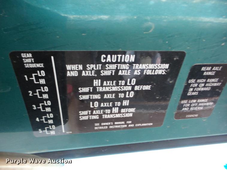 image for item J8728 1988 GMC TopKick C70 dump truck