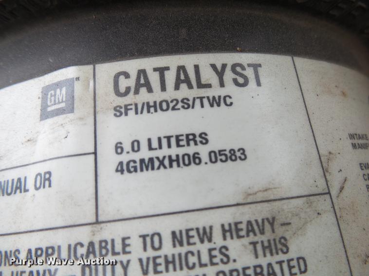 image for item K1044 2004 Chevrolet Express 3500 Cargo utility van