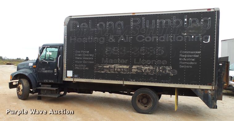 image for item K1045 1996 International 4700 box truck