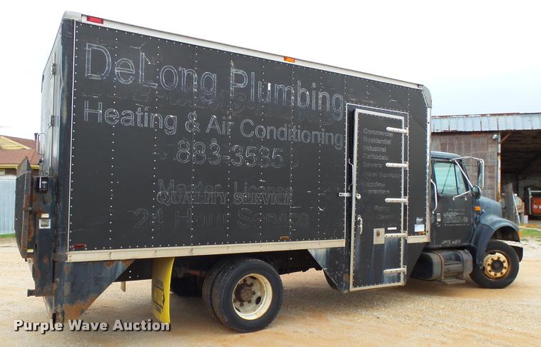 image for item K1045 1996 International 4700 box truck