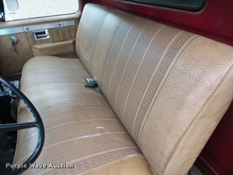 image for item K1049 1982 Chevrolet C70 dump truck