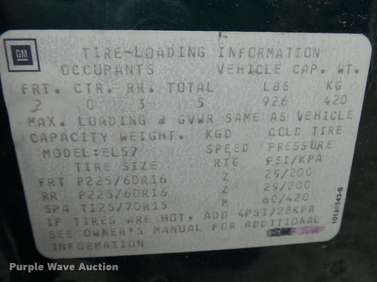 image for item K1051 1994 Cadillac Eldorado Touring