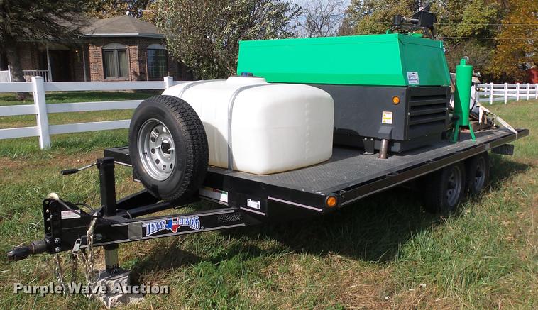 image for item K1067 2014 MMLJ sandblasting trailer