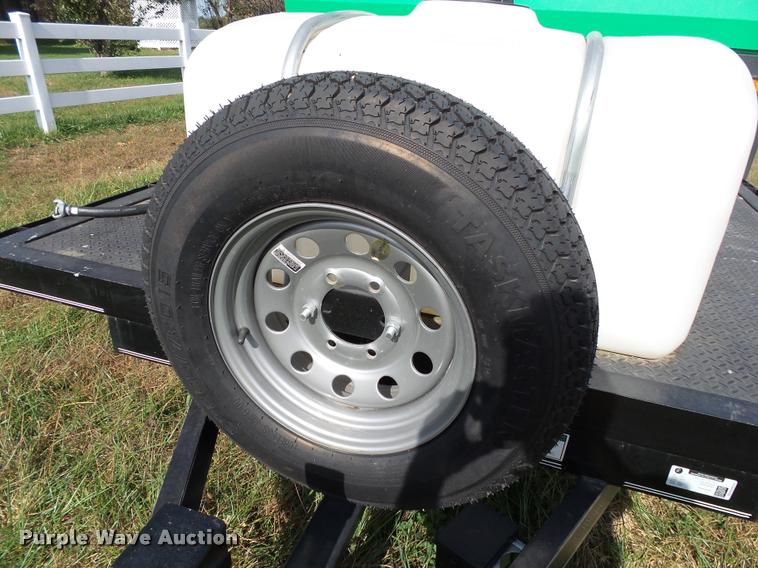 image for item K1067 2014 MMLJ sandblasting trailer