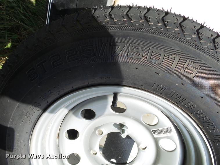 image for item K1067 2014 MMLJ sandblasting trailer