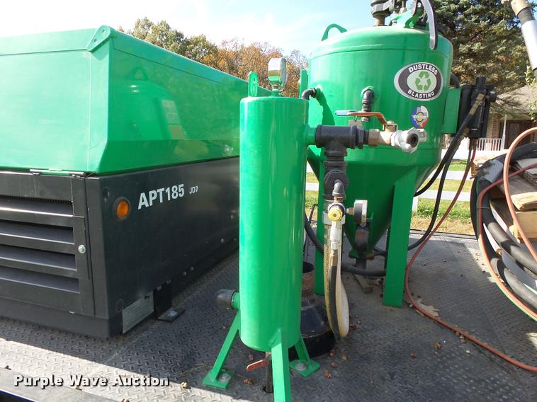 image for item K1067 2014 MMLJ sandblasting trailer