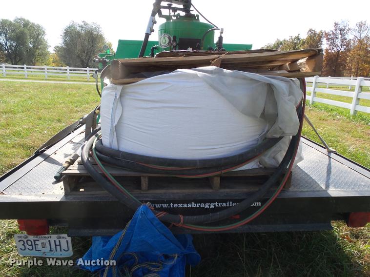 image for item K1067 2014 MMLJ sandblasting trailer