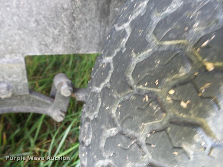 image for item K1067 2014 MMLJ sandblasting trailer