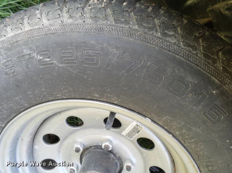 image for item K1067 2014 MMLJ sandblasting trailer