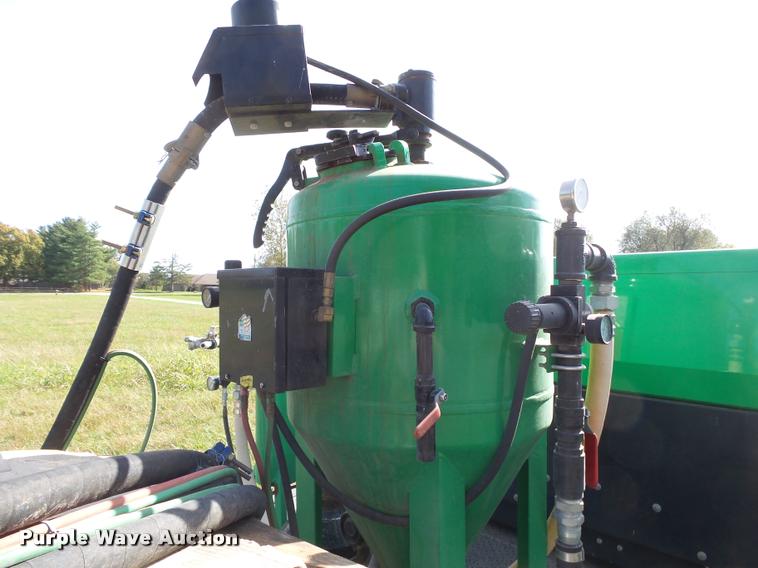 image for item K1067 2014 MMLJ sandblasting trailer