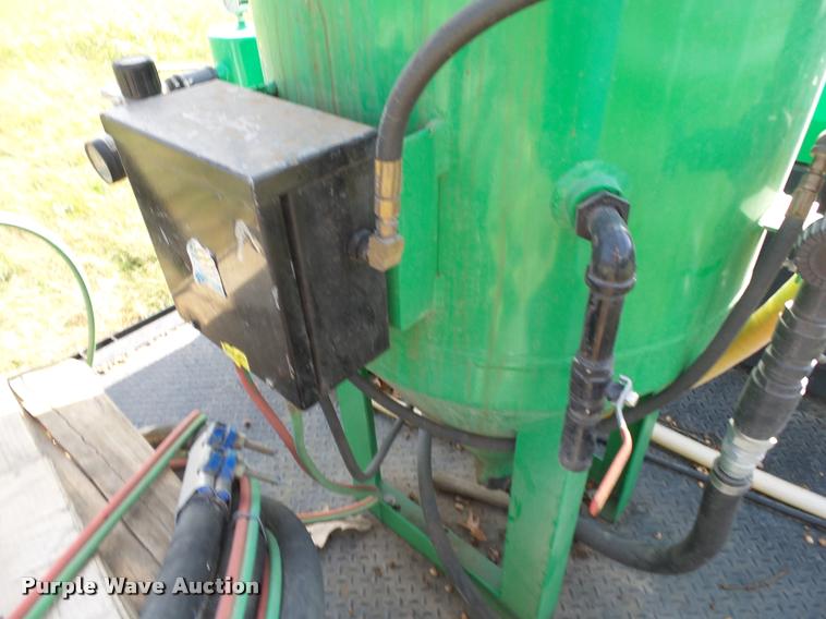 image for item K1067 2014 MMLJ sandblasting trailer