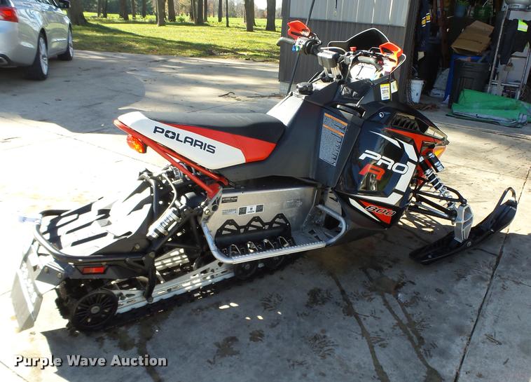 2012 Polaris Rush 800 Pro R snowmobile in Waterloo, IA Item K1354