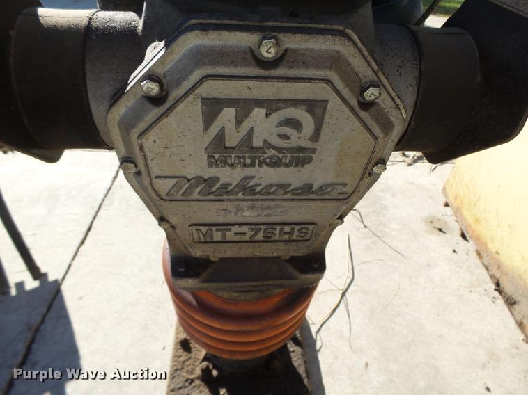 image for item K1358 Mikasa MT-75HS plate compactor