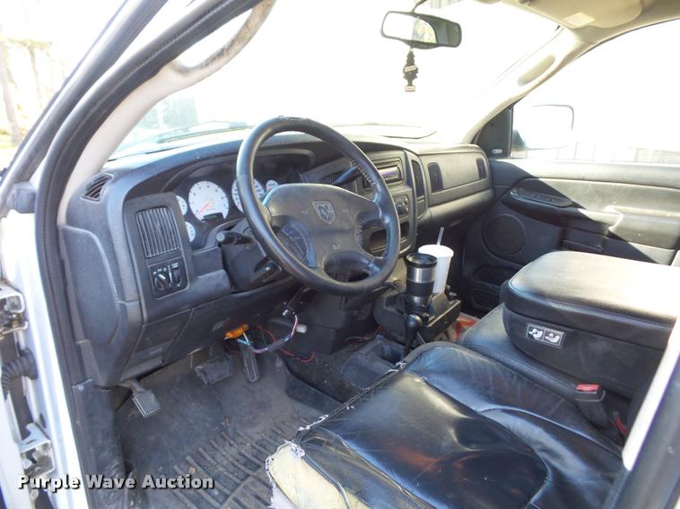 image for item K1361 2003 Dodge Ram 2500 SLT Quad Cab pickup truck