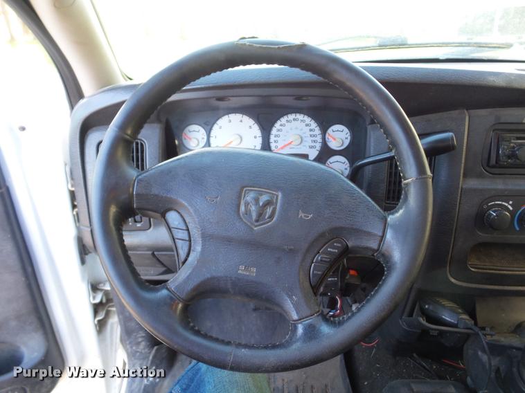 image for item K1361 2003 Dodge Ram 2500 SLT Quad Cab pickup truck