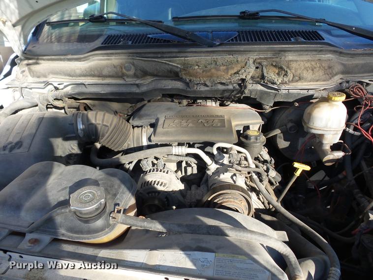 image for item K1361 2003 Dodge Ram 2500 SLT Quad Cab pickup truck