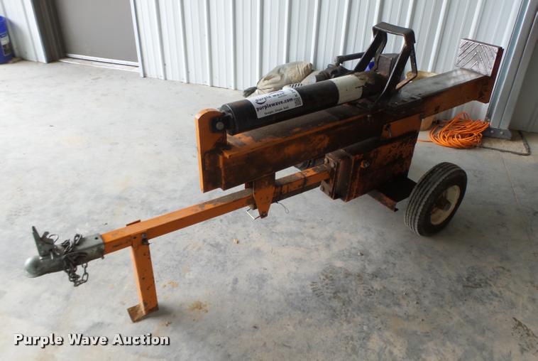 image for item K2459 Shop built log splitter