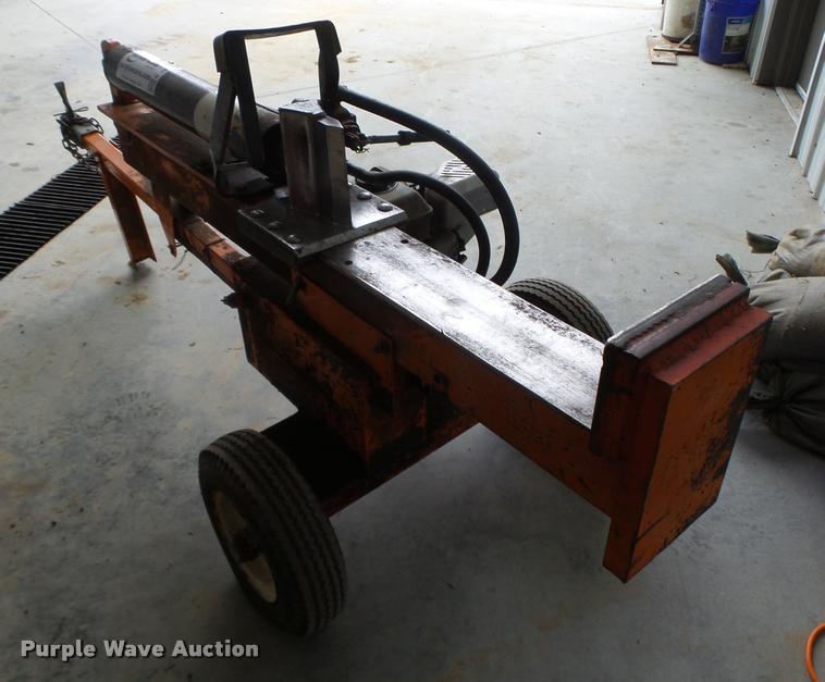 image for item K2459 Shop built log splitter
