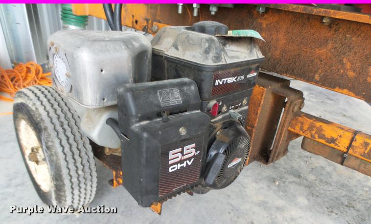 image for item K2459 Shop built log splitter