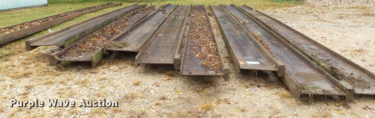 image for item K2460 (9) steel I-beams