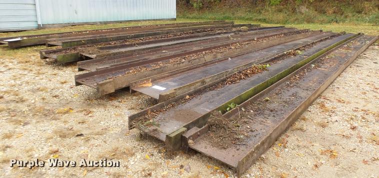 image for item K2460 (9) steel I-beams