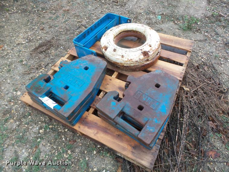 image for item K2466 Ford tractor weights