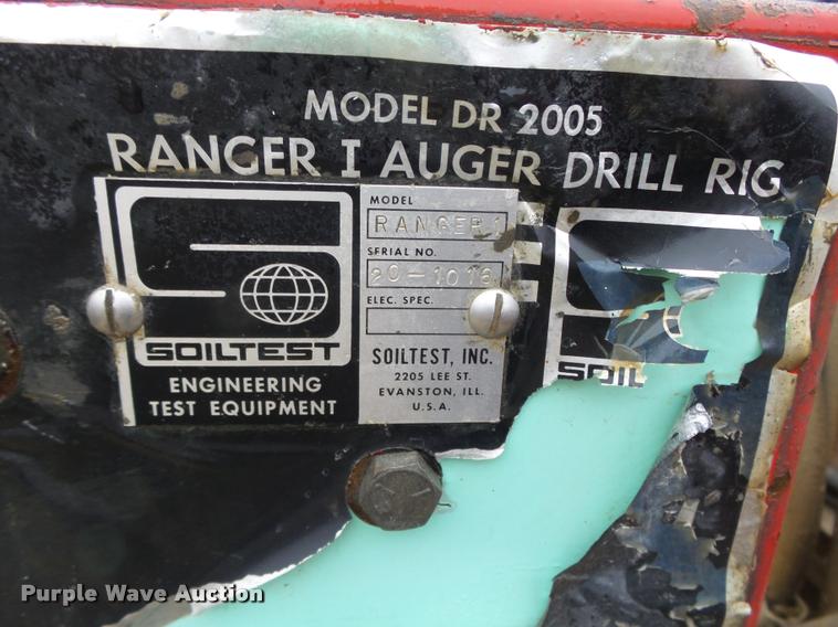 image for item K2474 Ranger I DR205 drill rig